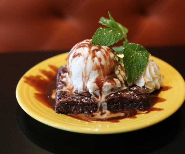 Brownie and Ice Cream