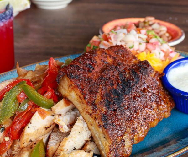 Ribs and Chicken Fajita