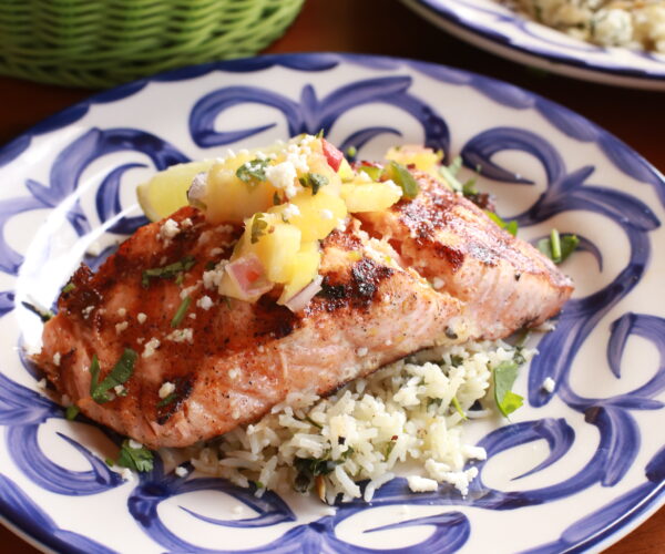 Pineapple Habanero Salmon